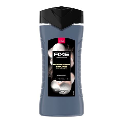 AXE DUŞ JELİ 300ML PREMİUM 3İN1 MARSHMALLOW SMOKE VANILIA& DARK 1*12