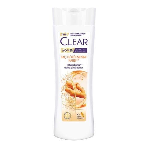CLEAR 350ML WOMEN SAÇ DÖKÜLMESİNE KARŞI ZENCEFİL ÖZÜ 1*25