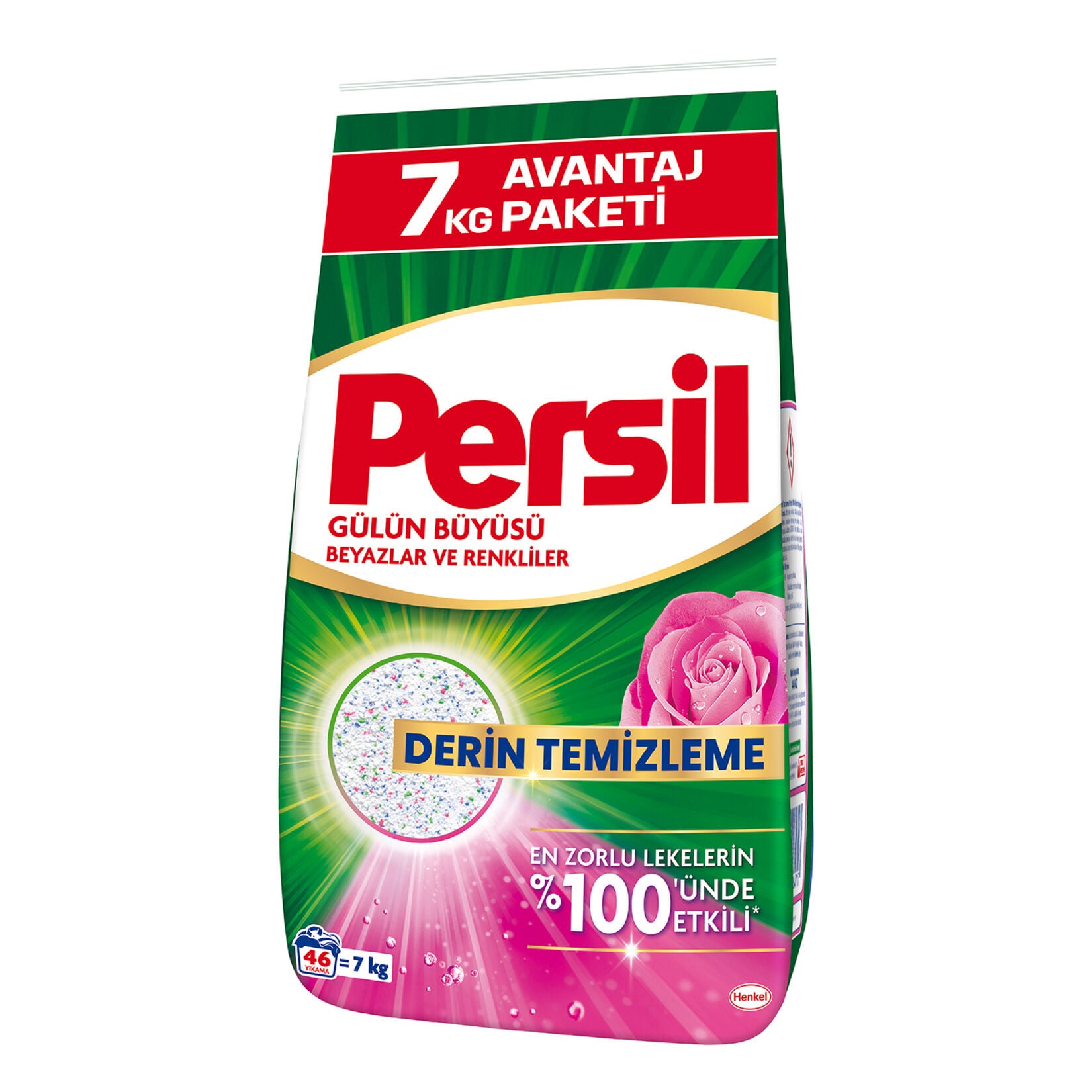 PERSİL M.7KG GÜLÜN BÜYÜSÜ DERİN TEMİZLEME BEYAZ VE RENKLİLER 1*1  S1.
