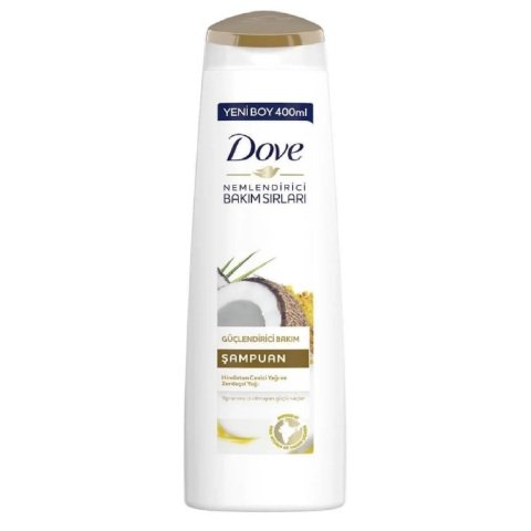 DOVE ŞAMPUAN 400ML GÜÇLENDİRİCİ BAKIM HİNDİSTAN C.YAĞI 1*18