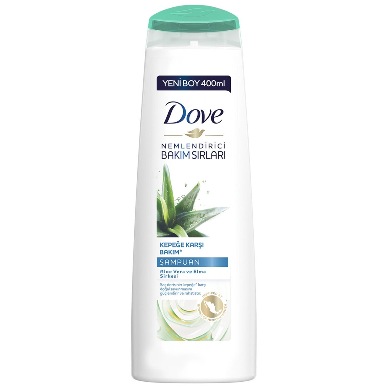 DOVE ŞAMPUAN 400ML KEPEK KARŞITI BAKIM ALOE VERA 1*18