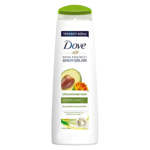 DOVE ŞAMPUAN 400ML DÖKÜLME KARST.AVOKADO ÖZÜ 1*18