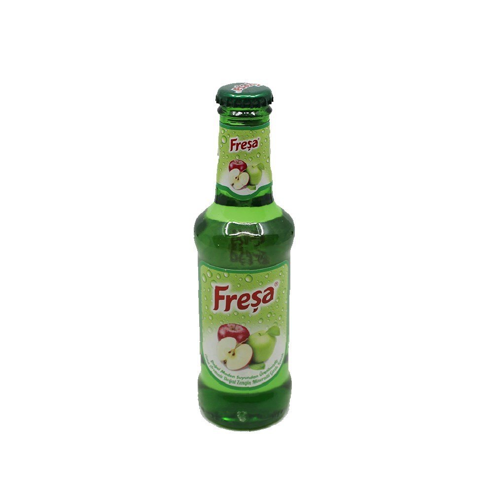 FREŞA MİNERALLİ ELMALI 200ML CAM 1*24