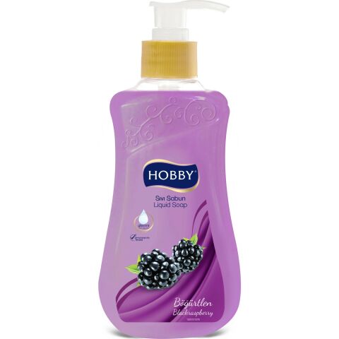 HOBBY SIVI SAB.400ML KREMLİ BÖĞÜRTLEN1*24