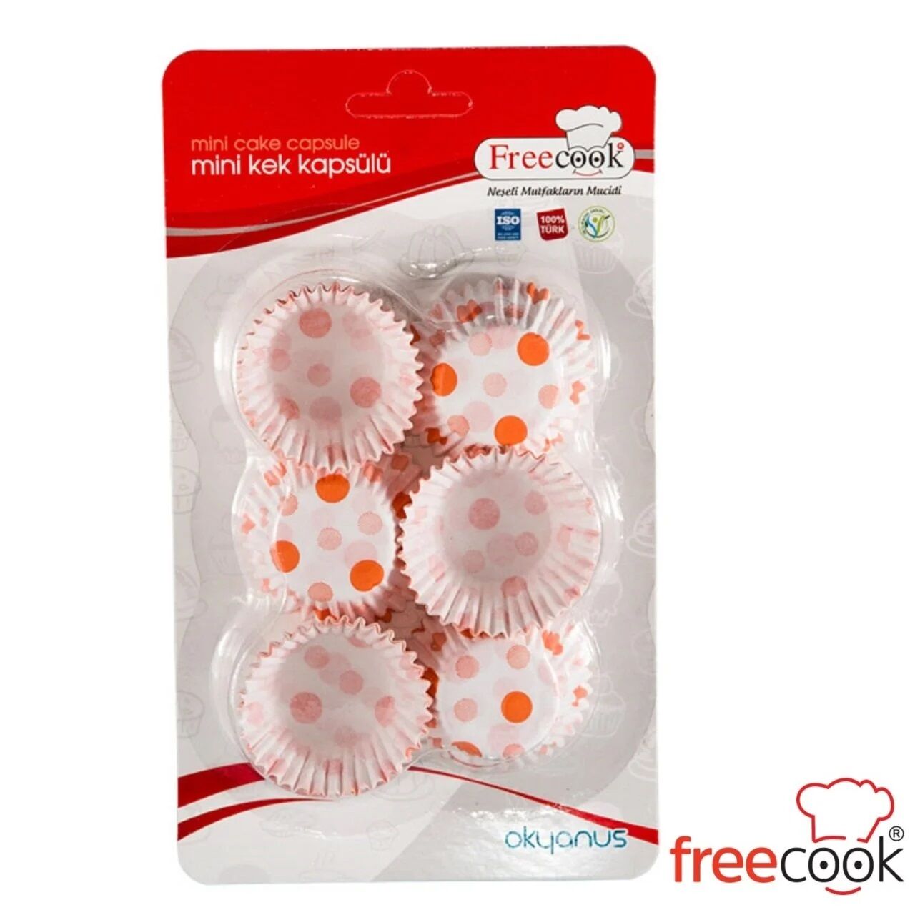 FREECOOK KEK KAPSÜLÜ MİNİ CK-010 1*48