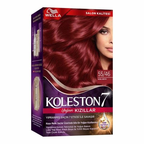 KOLESTON SET K.55/46 KIZIL BÜYÜ YOĞUN 1*18
