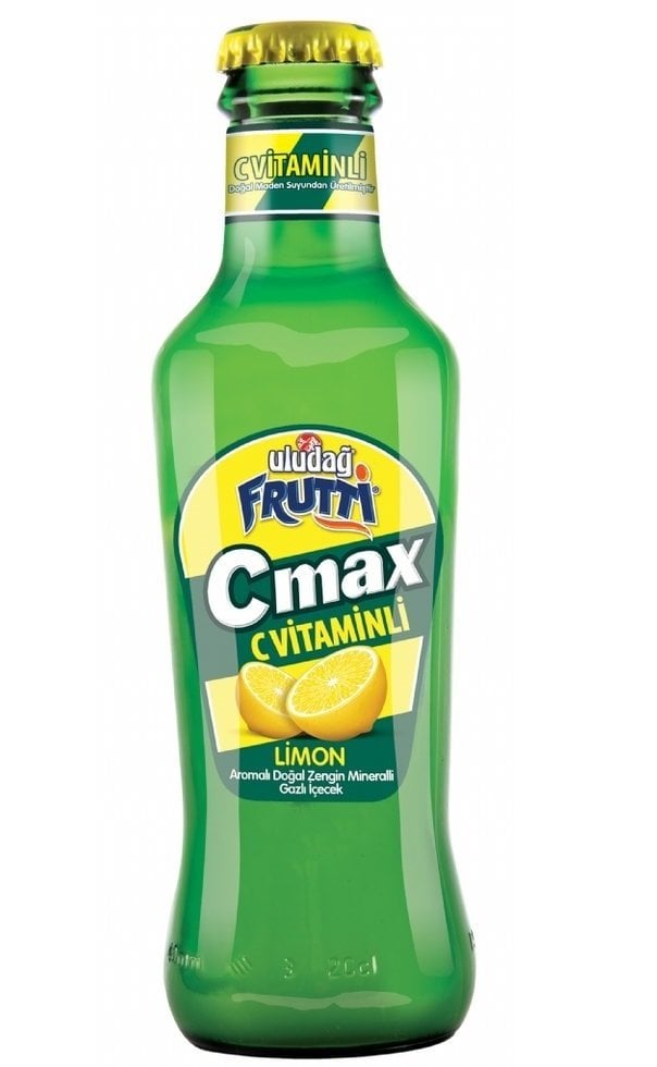 ULUDAĞ MADEN SUYU FRUTTİ C-MAX LİMON 200ML 1*24