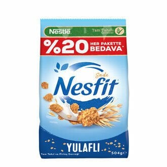 NESTLE KAHV.NESFİT 504GR YULAFLI SADE 1*12