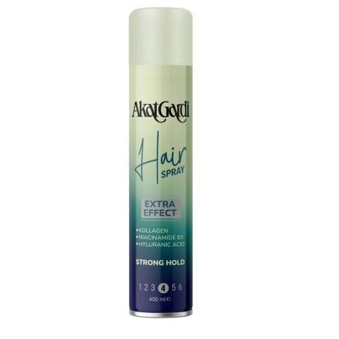 AKAT GARDİ SAÇ SPREYİ 400ML STRONG HOLD 4 ( YEŞİL ) 1*24