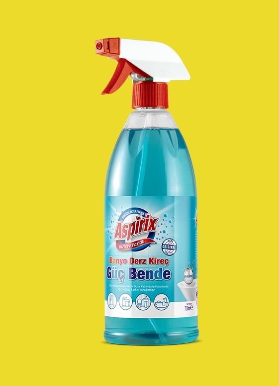 TEX ASPİRİX SPR.750ML GÜÇ BENDE MAVİ BANYO DERZ KİREÇ 1*12
