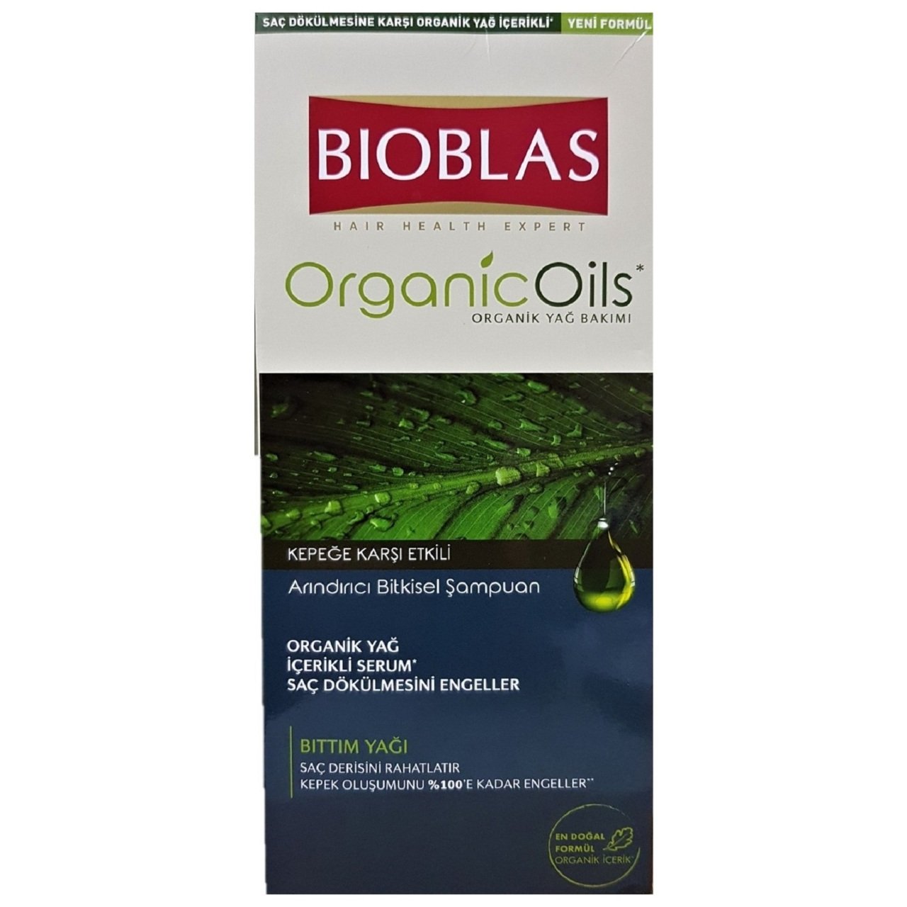 BİOBLAS Ş.360ML ORG.BITTIM YAĞI KEPEKLİ SAÇ 1*24