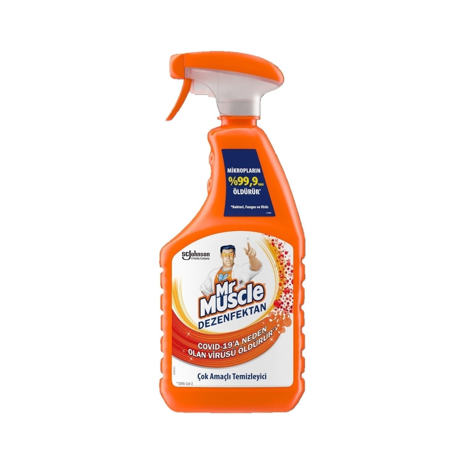 SC.MR MUSCLE SPR.750ML DEZENFEKTAN ÇOK AMAÇLI TEMİZLEYİCİ 1*12