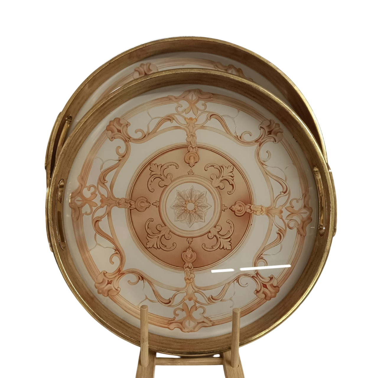 AROW TEPSİ 2'Lİ OVAL DESENLİ TR-6714 1*4