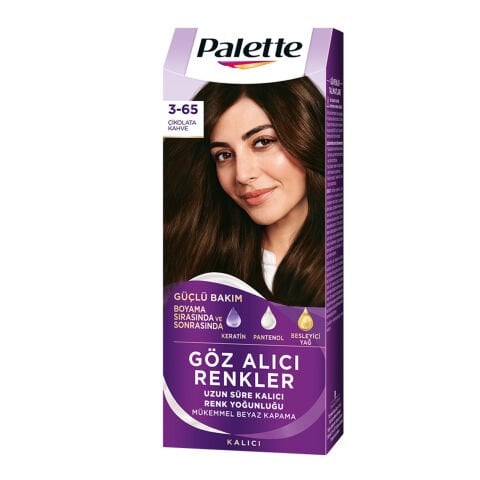 PALETTE GÖZ ALICI RENKLER 3-65 ÇİKOLATA KAHVE 1*10