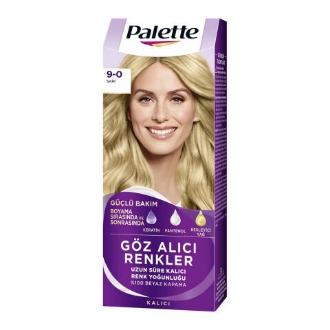 PALETTE GÖZ ALICI RENKLER 9-0 SARI 1*10