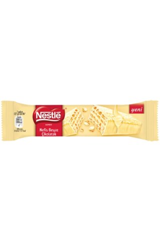 NESTLE GOFRET .BEYAZ ÇİKOLATALI NEFİS GOFRET 27GR 1*20*12