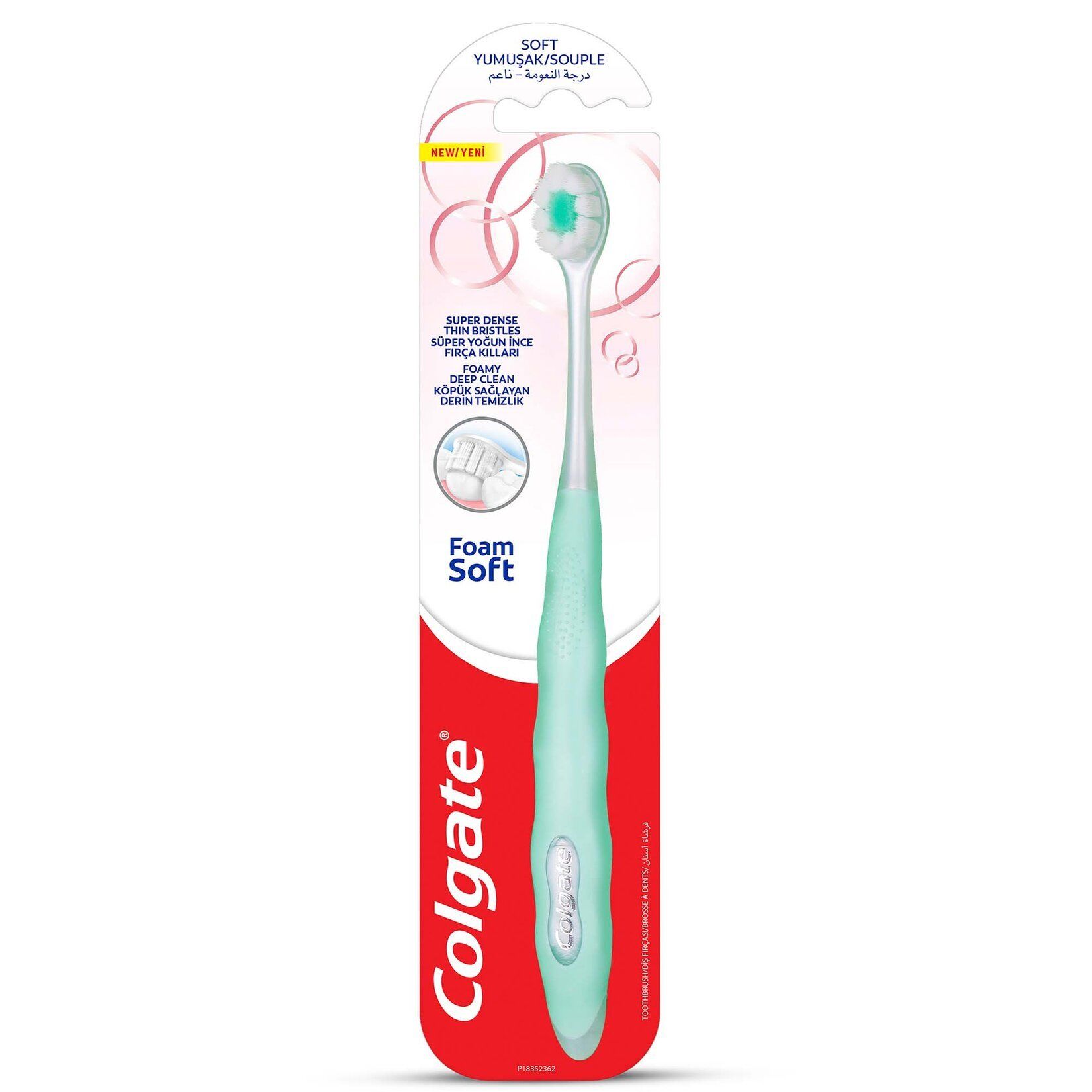 COLGATE DİŞ FIRÇASI FOAM SOFT YUMUŞAK TEKLİ 1*12