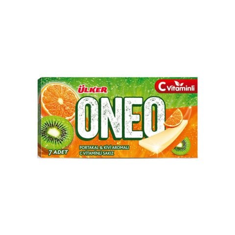 ÜLKER S.ONEO SLIMS PORTAKAL&KİVİ SAKIZ 14GR 2289-03 1*27
