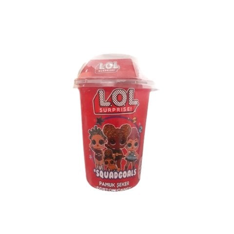 LOLLİBONİ LOL PAMUK ŞEKER BARDAK 20GR 1*12*3