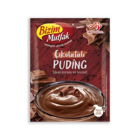 ÜLKER BİZİM PUDİNG ÇİKOLATALI 95GR 6353-22 1*12