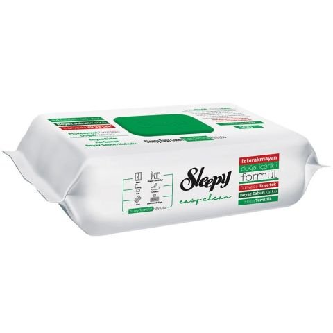 SLEEPY YÜZEY TEM.HAVL.100'LÜ BEYAZ SABUN KATKILI 1*12