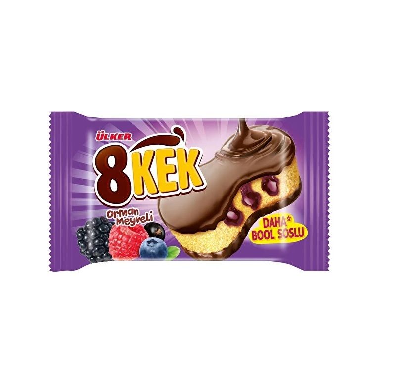 ÜLKER K.DANKEK 8KEK ORMAN MEYVELİ 55GR 634-07 1*24