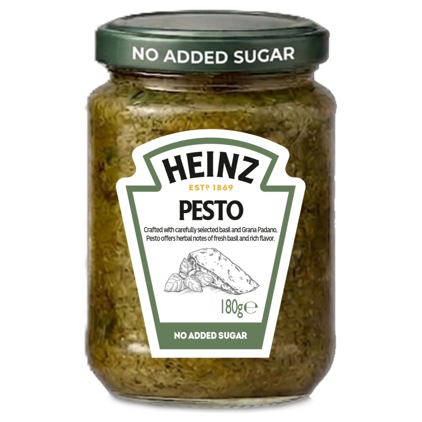 HEINZ SOS PESTO 180G FESLEĞENLİ MAKARNA SOSU 1*12