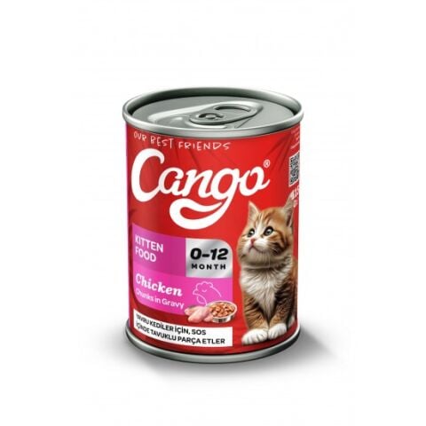 KEDİ M.CANGO 415G TAVUKLU YAVRU 0-12AY TNK 1*12