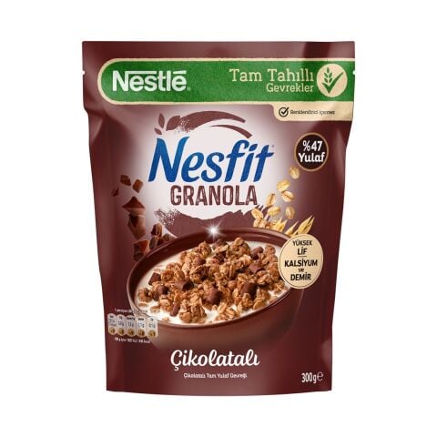 NESTLE KAHV.NESFİT 300GR GRANOLA ÇİKO.& BADEM VE KİNOA 1*7