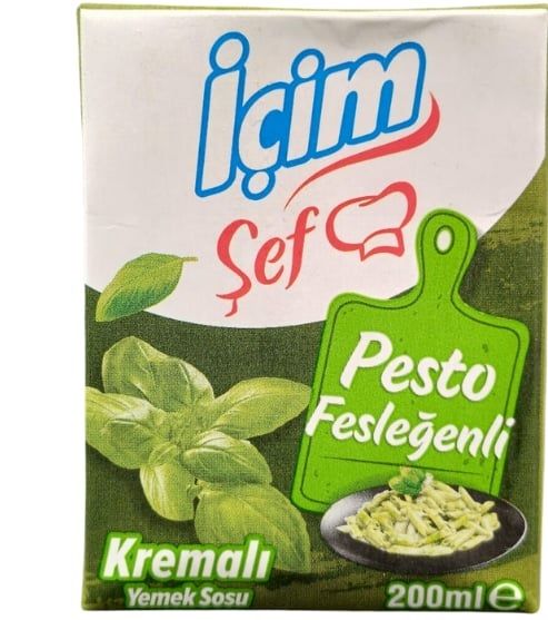 İÇİM KREMA ŞEF PESTO FESLEĞENLİ 200ML 4417-04 1*27