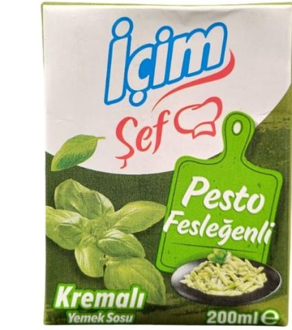 İÇİM KREMA ŞEF PESTO FESLEĞENLİ 200ML 4417-04 1*27