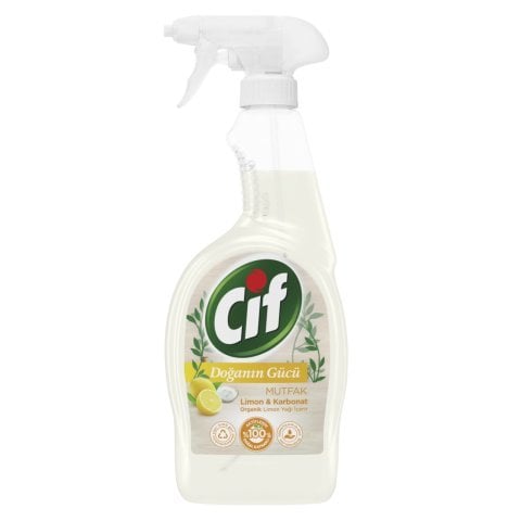 CİF YÜZEY SPREY DOĞANIN GÜCÜ MUTFAK 750ML LİMON&KARB. 1*12