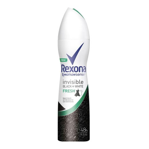 REXONAXXXX DEO WOMEN İNV.BLACK+WHİTE CLOTHES FRESH 1*24