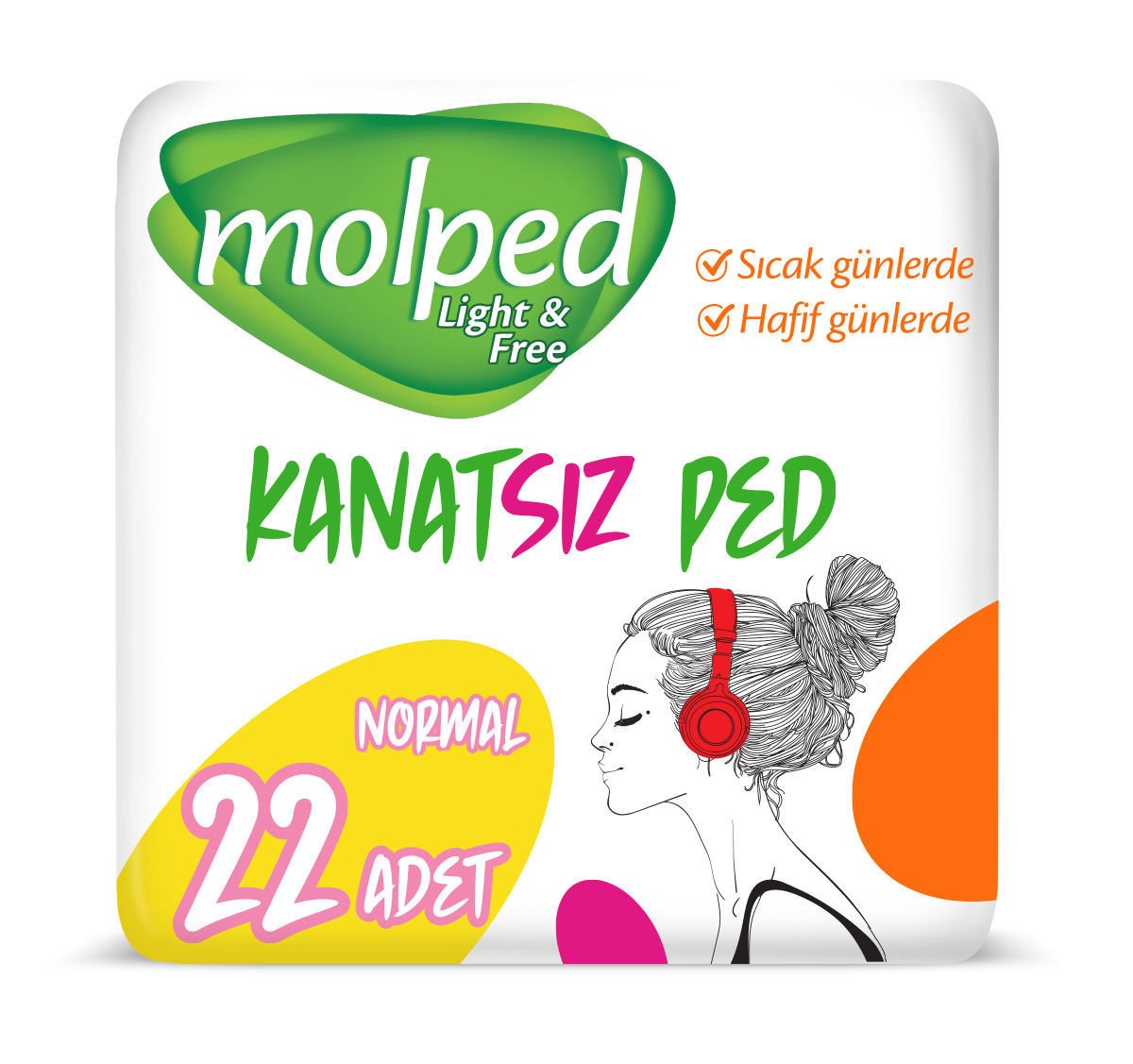 MOLPED SÜPER EKO KANATSIZ 1NORMAL 22'Lİ 1*16