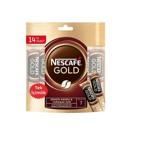 NESCAFE GOLD 14LÜ EKOPAKET 2GR*14 1*12