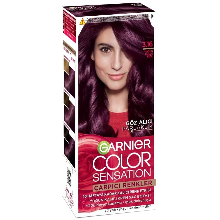 GARNIER ÇARPICI RENK 3.16 YOĞUN KÜLLÜ KIZIL GÜL YAĞI 1*9