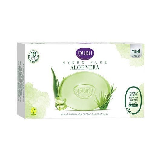 DURU SABUN 3*150G HYDRO PURE ALOEVERA 1*18