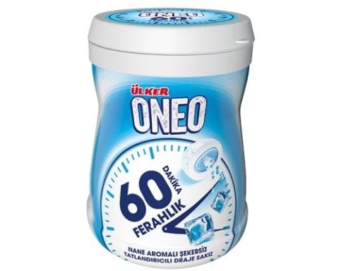 ÜLKER S.ONEO ŞİŞE 60 DAK. NANE SAKIZ 34GR 2263-08 DRAJE 1*12