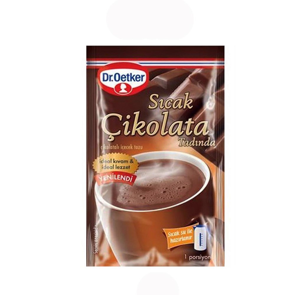 DR.OETKER.İ.SICAK ÇİKOLATA TADINDA 25G 1*2*24