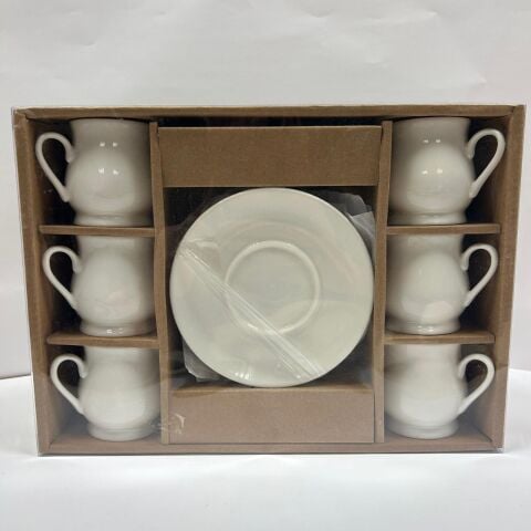 ZC.ACAR KAHVE TK.6LI MARLİE PORJ-05224/12 1*12