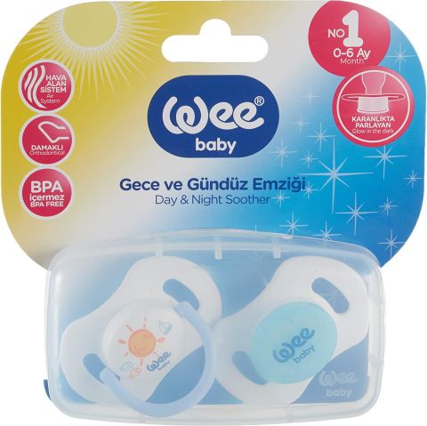 WEE EMZİK 152 2'Lİ GECE+GÜNDÜZ 1NO 0-6AY SAKLAMA KAPLI 1*12