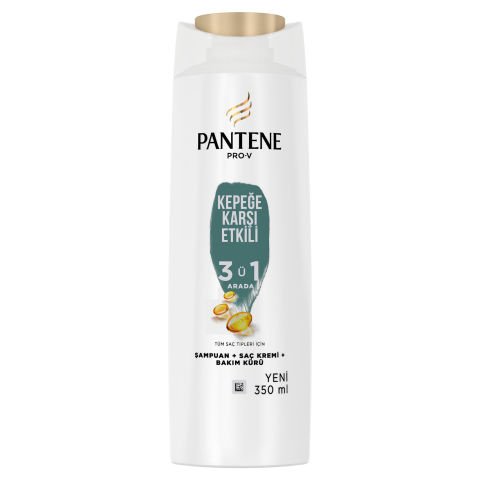 PANTENE ŞAMPUAN 350ML 3/1 KEPEĞE KARŞI ETKİLİ TÜM SAÇ 1*6