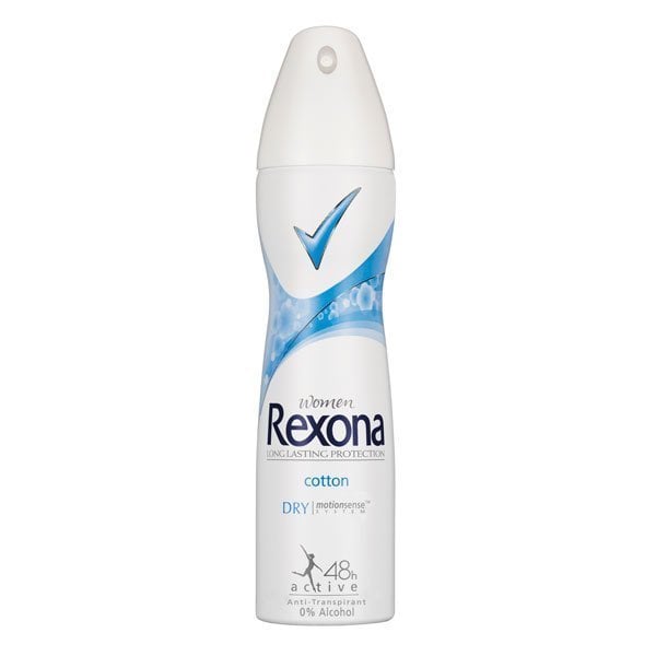 REXONAXXXX DEO WOMEN COTTON DRY 150ML 1*6*4