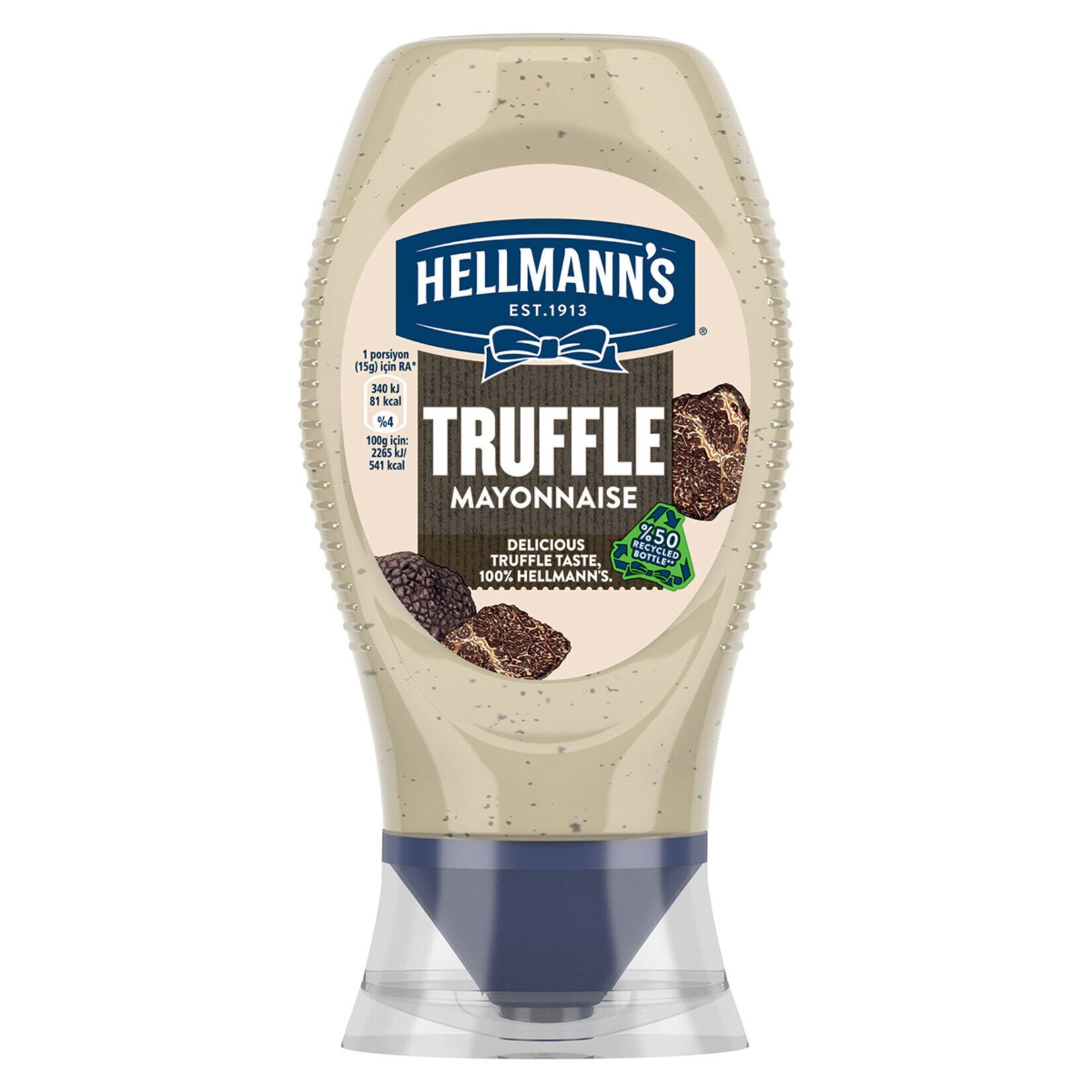 HELLMANN'S MAYONEZ 235G TRÜF MANTARLI PET 1*12