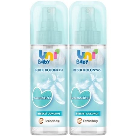 UNİ B.BEBEK KOLONYASI 150ML SPR.NEMLENDİRİCİLİ BEBEKSİ DOKUNUŞ 1*24