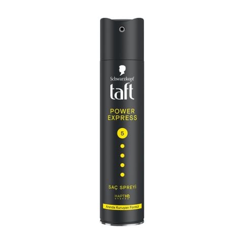 TAFT SAÇ SPREYİ POWER 5 EXPRESS ANINDA KURUYAN 250ML 1*10