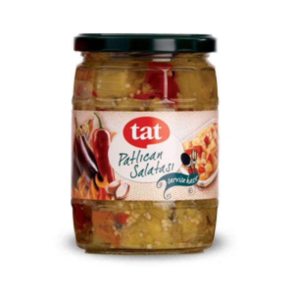 TAT .KÖZLENMİŞ PATLICAN SALATASI 520GR 1*12