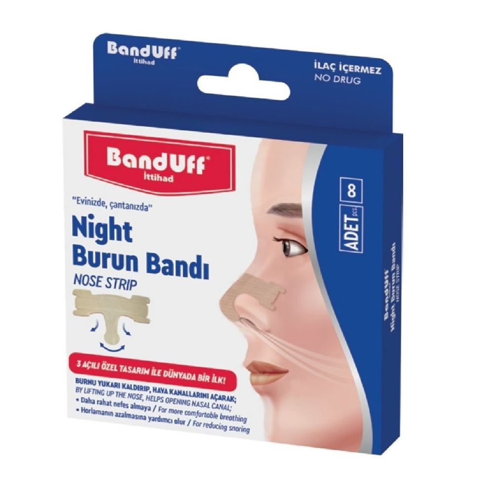 BANDUFF GECE BURUN BANDI 8'Lİ 1*10