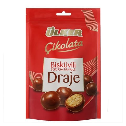 ÜLKER C.İKRAMLIK DRAJE BİSKÜVİ&SÜTLÜ ÇİK.150GR 1495-03 1*12