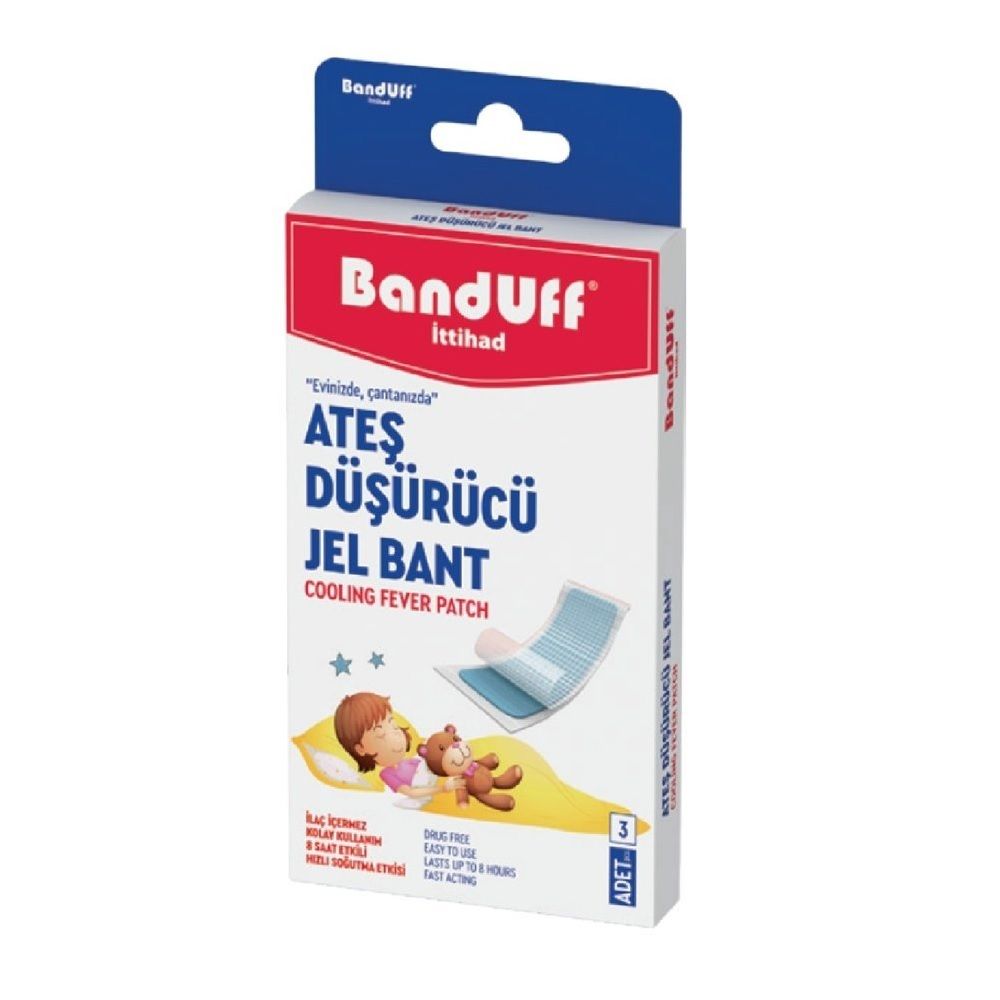 BANDUFF ATEŞ DÜŞÜRÜCÜ BANT 3'LÜ 1*10